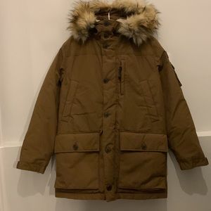 J crew Nordic DOWN parka men M